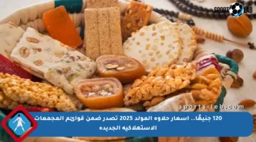 120 جنيهًا.. أسعار حلاوة المولد 2025 تصدر ضمن قوائم المجمعات الاستهلاكية الجديدة